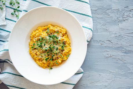 Crab & Saffron Risotto