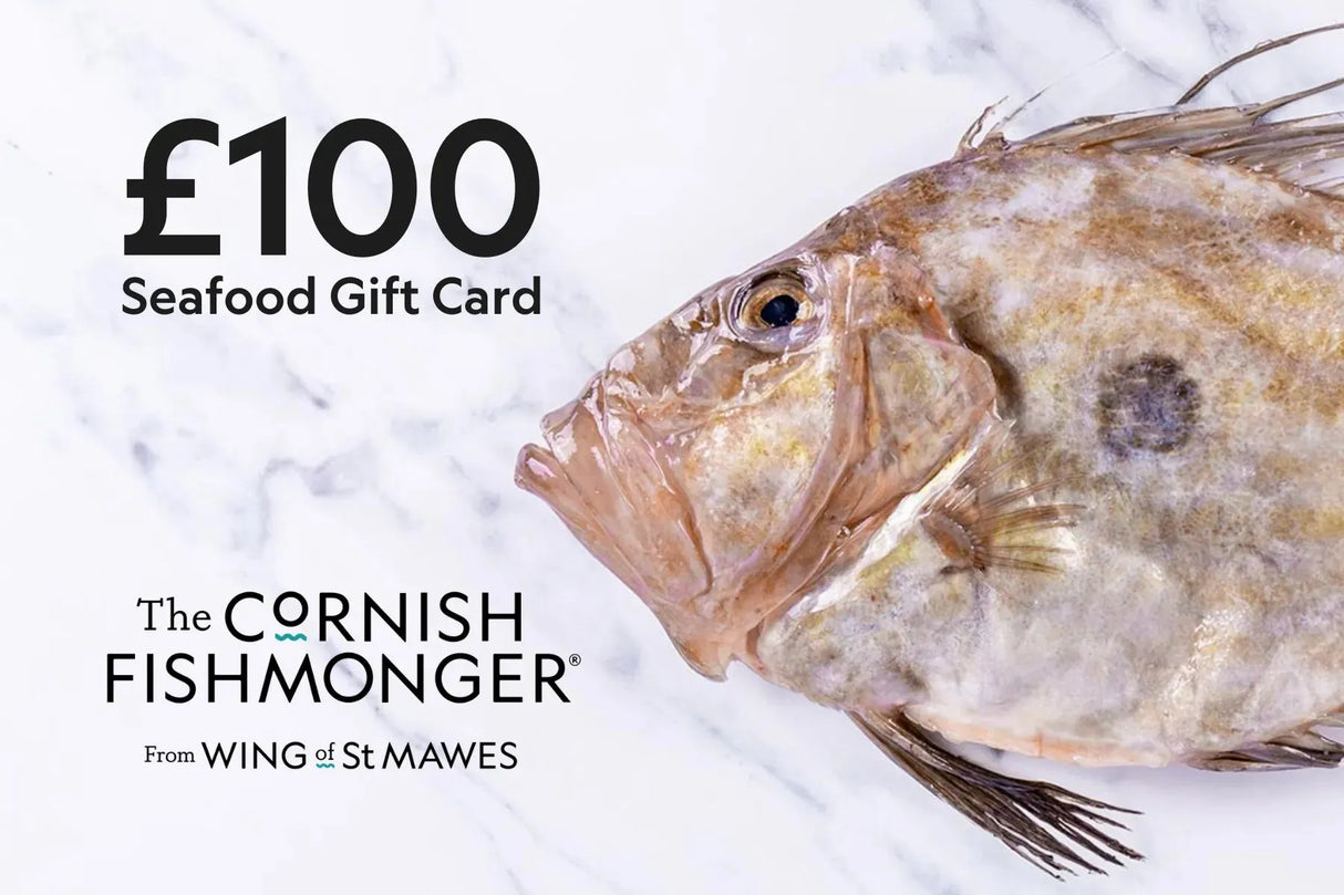 £100 Seafood Gift Voucher (Delivered by email) - The Cornish Fishmonger