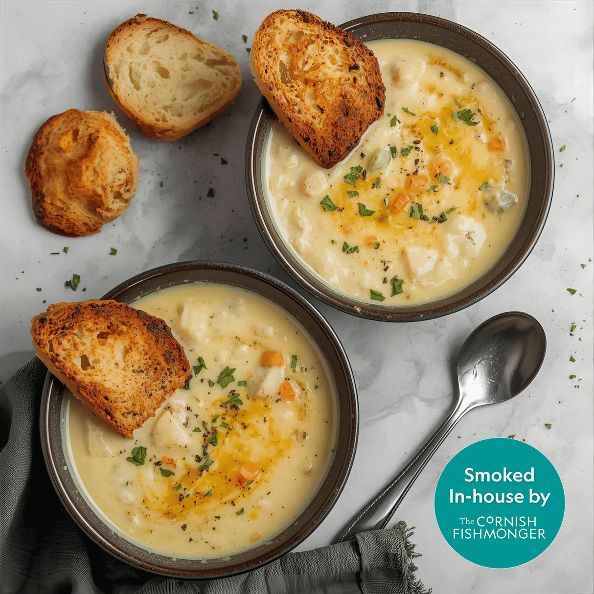 Smoked Fish Chowder - 800g - Serves 2
