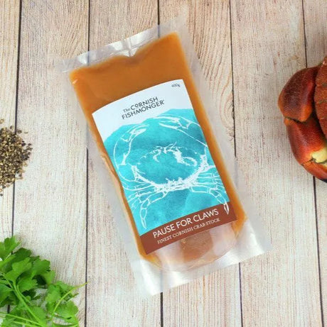 Crab Stock - 400g - The Cornish Fishmonger