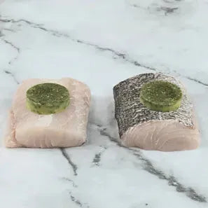 Hake Portions with Tabasco Butter (2 x 135g - 155g) - The Cornish Fishmonger