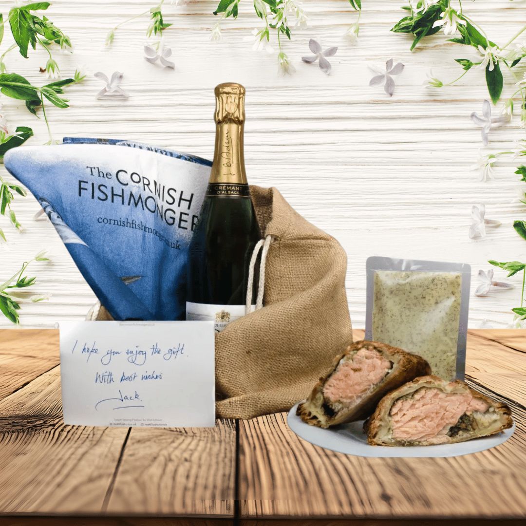 Salmon En Croute & Crémant d’Alsace Hamper