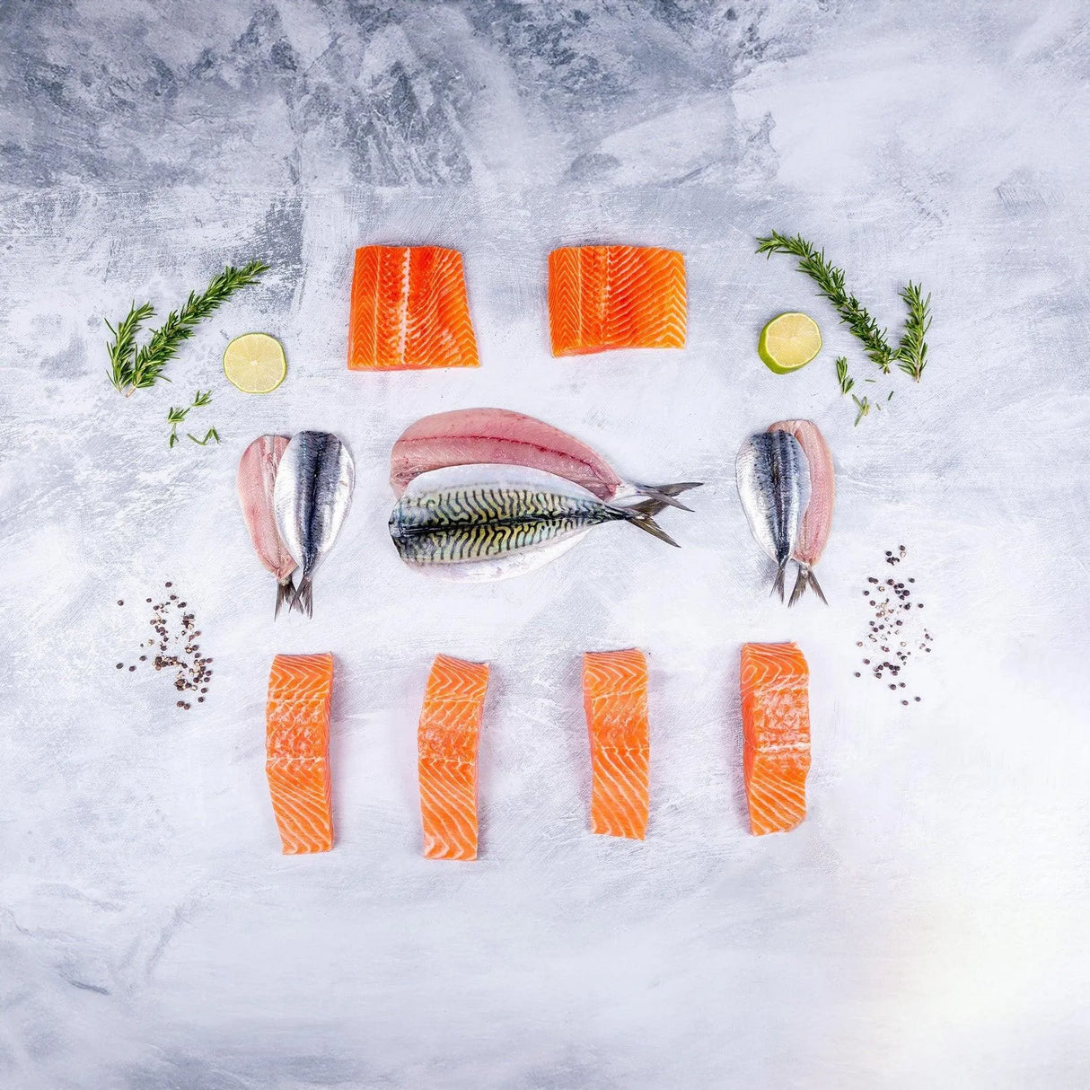 Oily Fish Selection Box - 10 portions - The Cornish Fishmonger