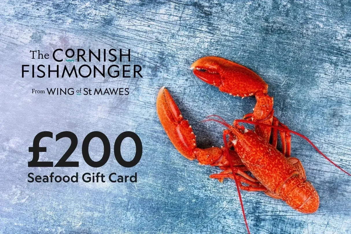 £200 Seafood Gift Voucher (Delivered by email) - The Cornish Fishmonger