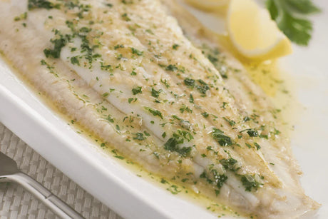 Pan-Fried Megrim Sole with Samphire & Brown Butter