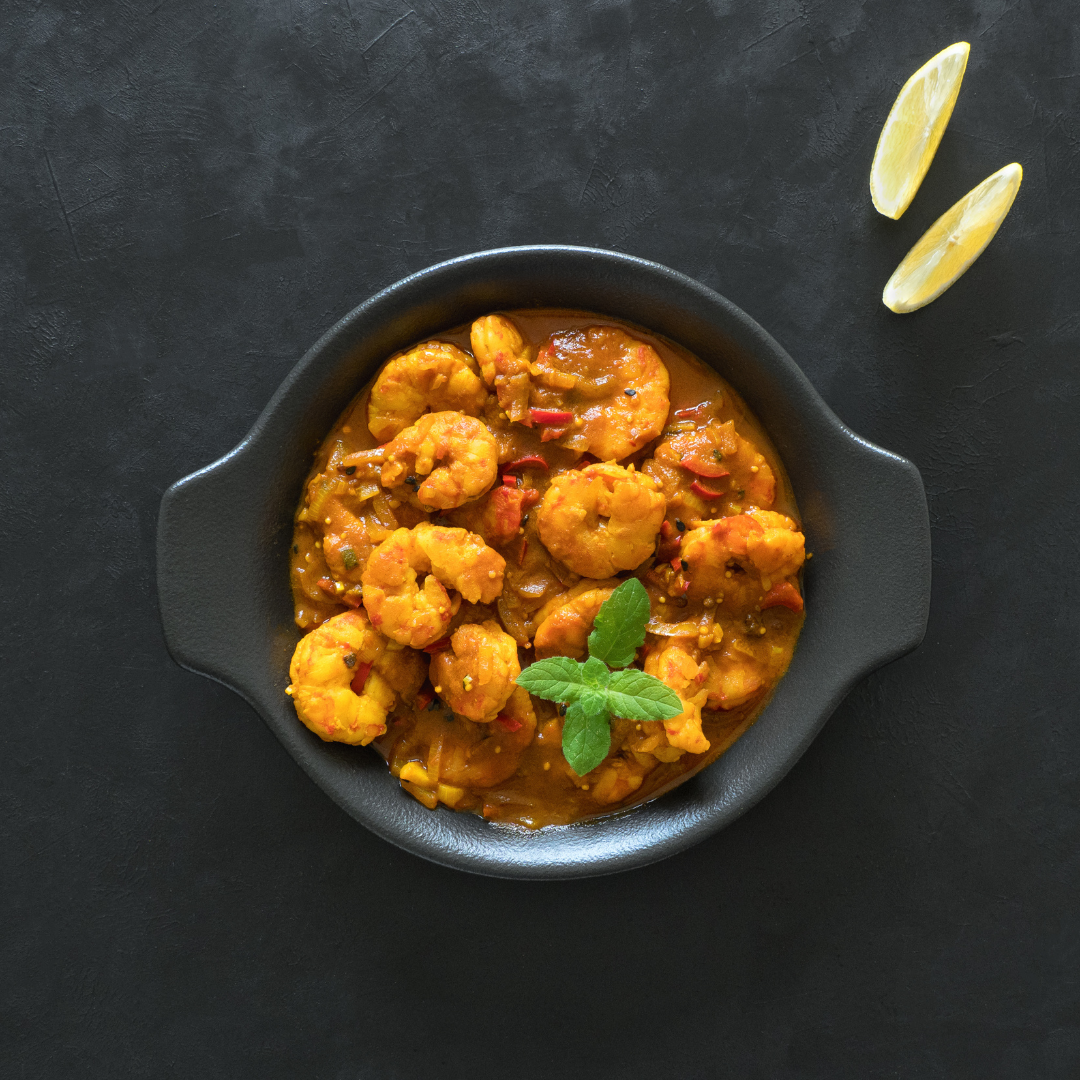 Prawn & Chickpea Curry Bowl