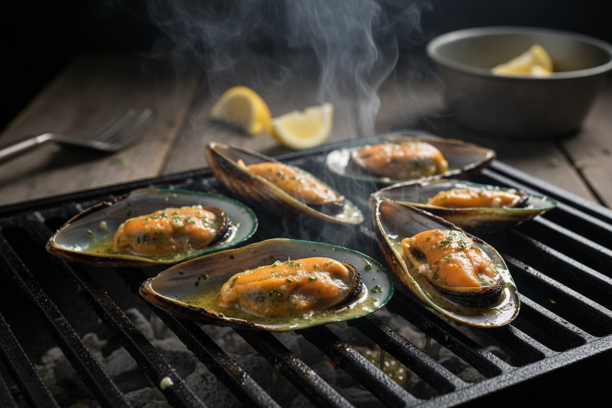 BBQ Porthilly Mussels