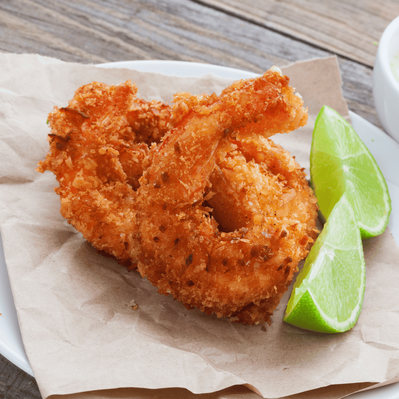 Coconut Prawns with Pineapple & Piña Colada Dip