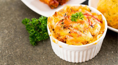 CRABMEAT MACARONI CHEESE - Fish For Thought