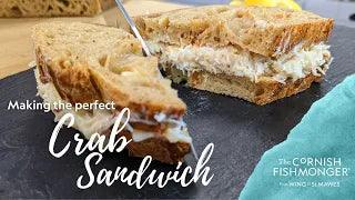 A SIMPLE CORNISH CRAB SANDWICH RECIPE WITH JACK - The Cornish Fishmonger