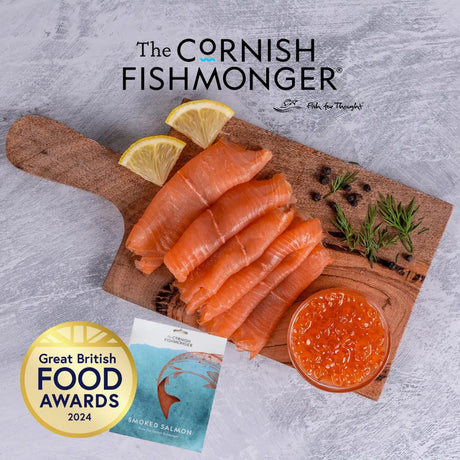 We are proud to announce that our in-house Smoked Salmon has won Gold at the 2024 Great British Food Awards!