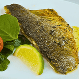 Sea Bass Portions with Tabasco Butter (2 x 140g - 160g) - The Cornish Fishmonger