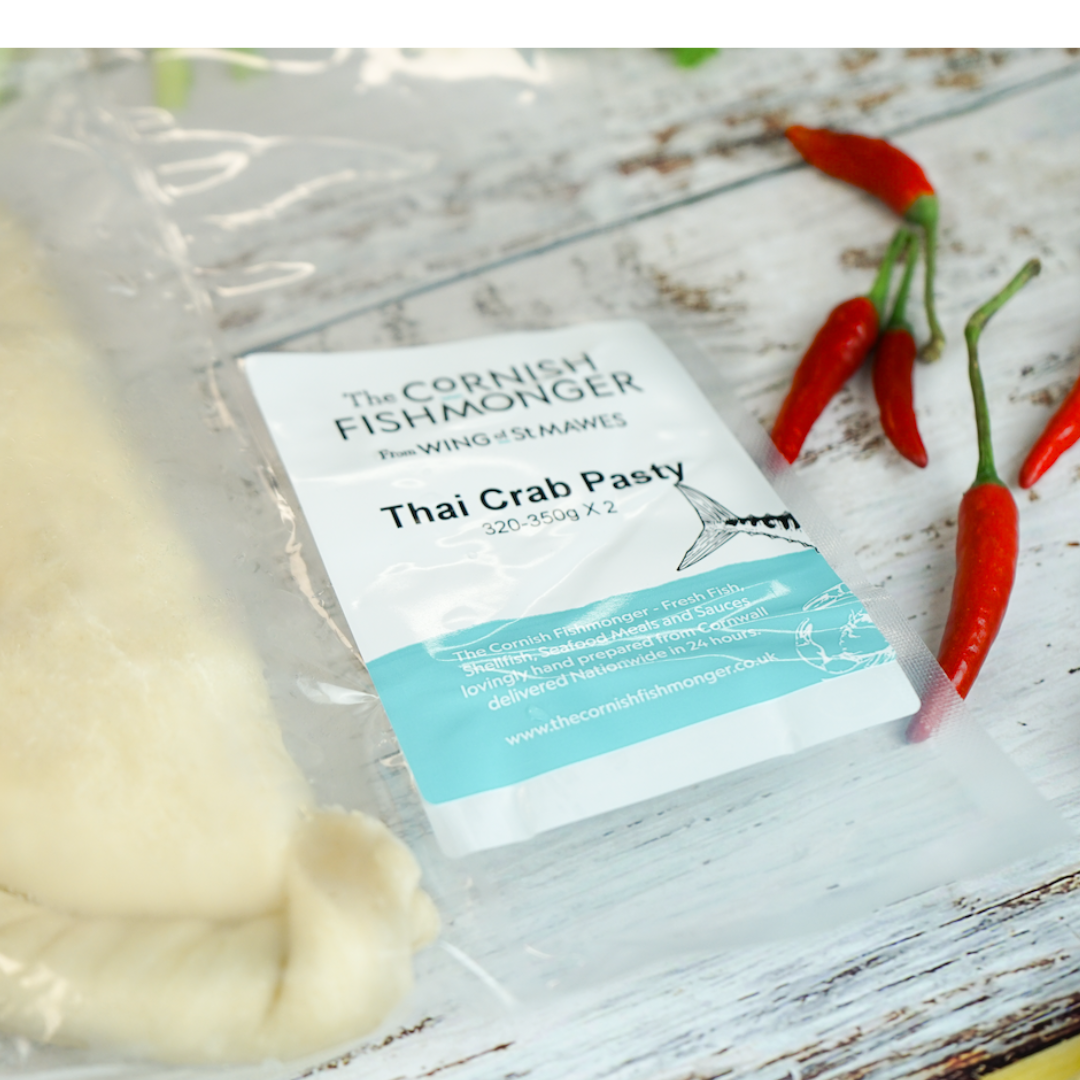 Thai Crab Pasty  - 2 large pasties per pack