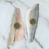 Sea Bass Portions with Bayleaf Butter (2 x 140g - 160g) - The Cornish Fishmonger