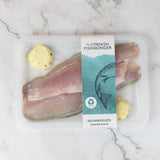 Sea Bass Portions with Garlic and Herb Butter (2 x 115g - 155g) - The Cornish Fishmonger