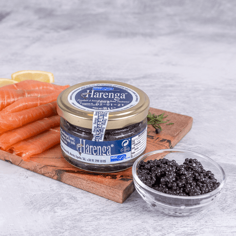 Lump Fish Roe Black - 100g - The Cornish Fishmonger