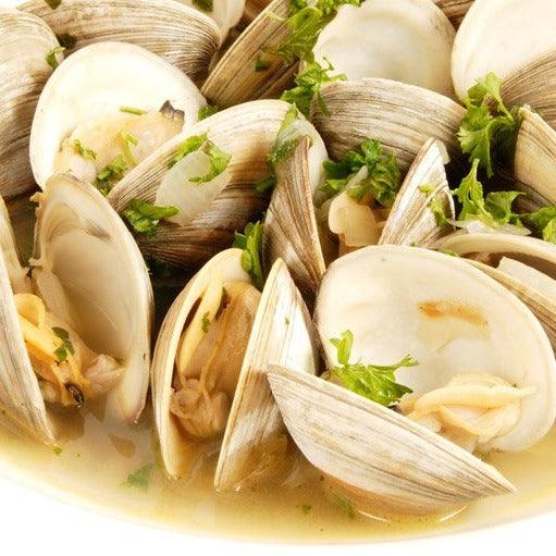 Cooked clams