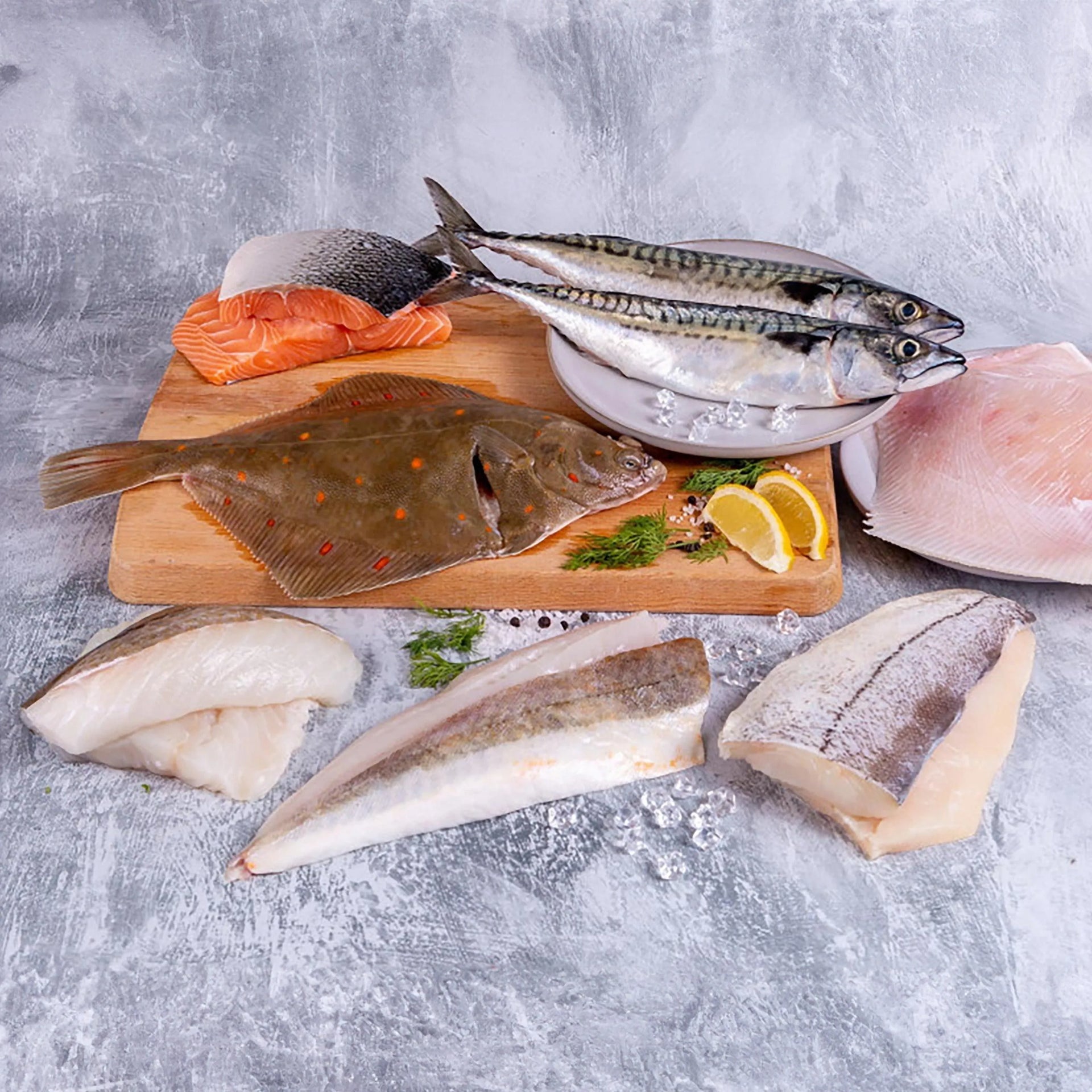 Fresh Fish Selection Box 10 Portion's The Cornish Fishmonger