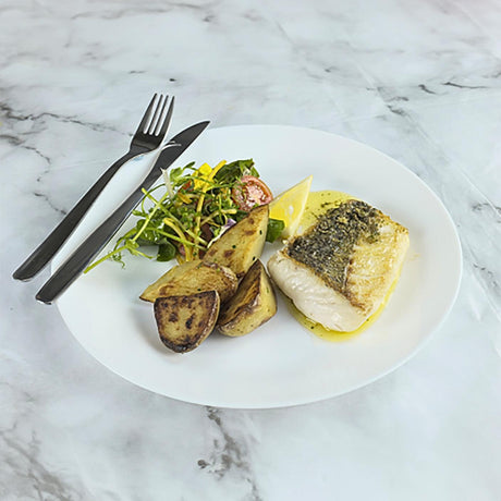 Hake Portions with Tabasco Butter 