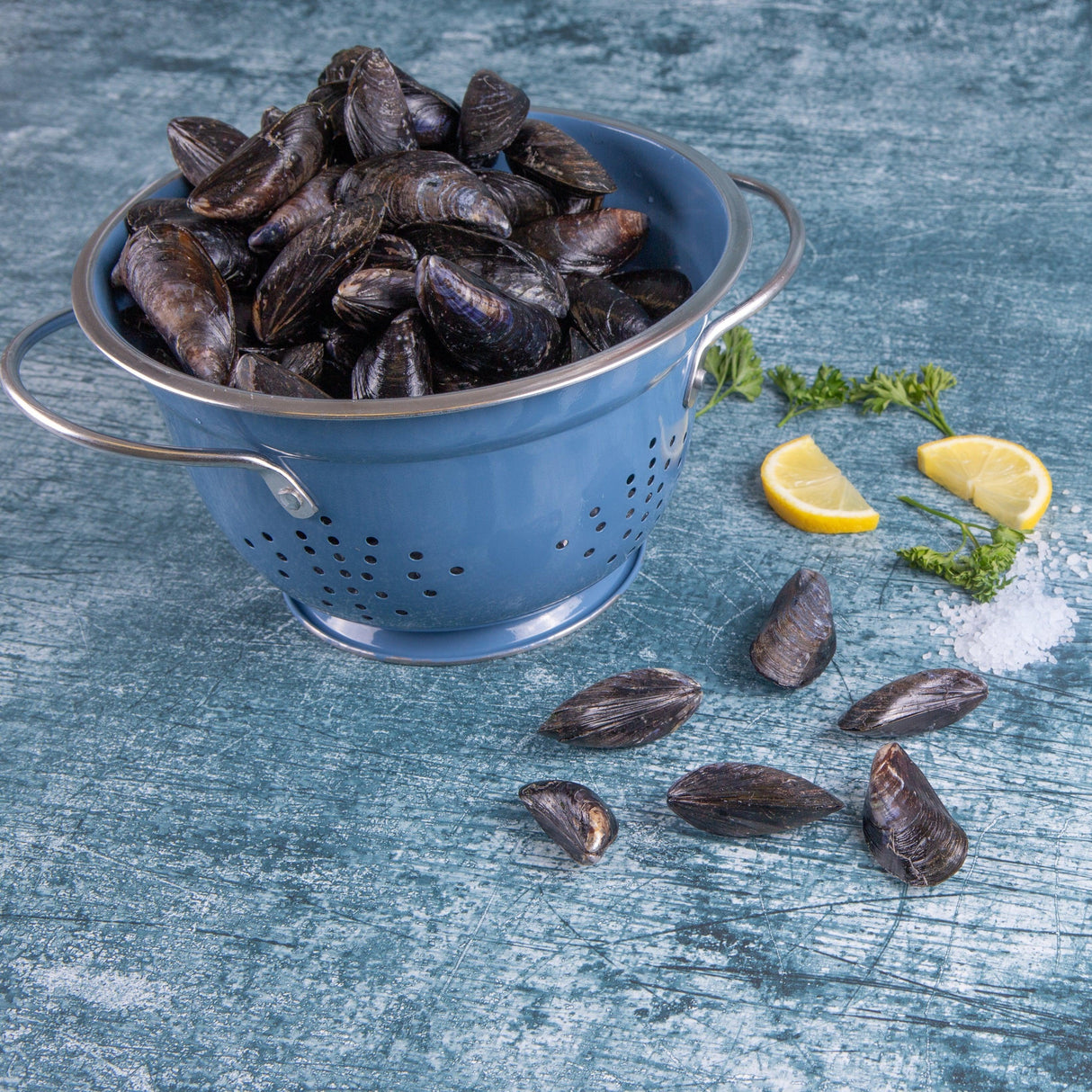 Mussels (Frozen) 1kg - The Cornish Fishmonger