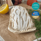 Salmon and Wild Prawn En Croute