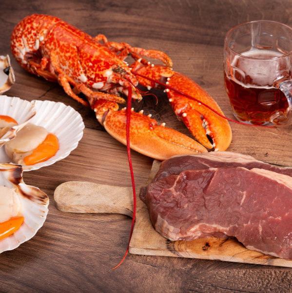 Surf N Turf Box - The Cornish Fishmonger