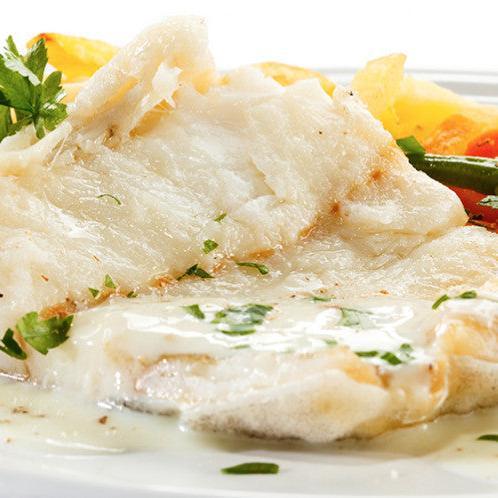 Turbot in Tarragon Sauce