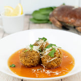 Moroccan Flavour Crab Arancini - 12pcs - The Cornish Fishmonger