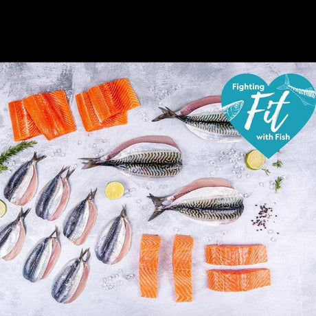 Omega3 Oily Fish Selection Box - 20 portions - The Cornish Fishmonger