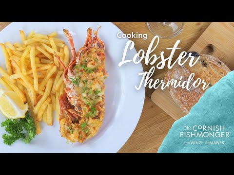 Cooking a Lobster Thermidor