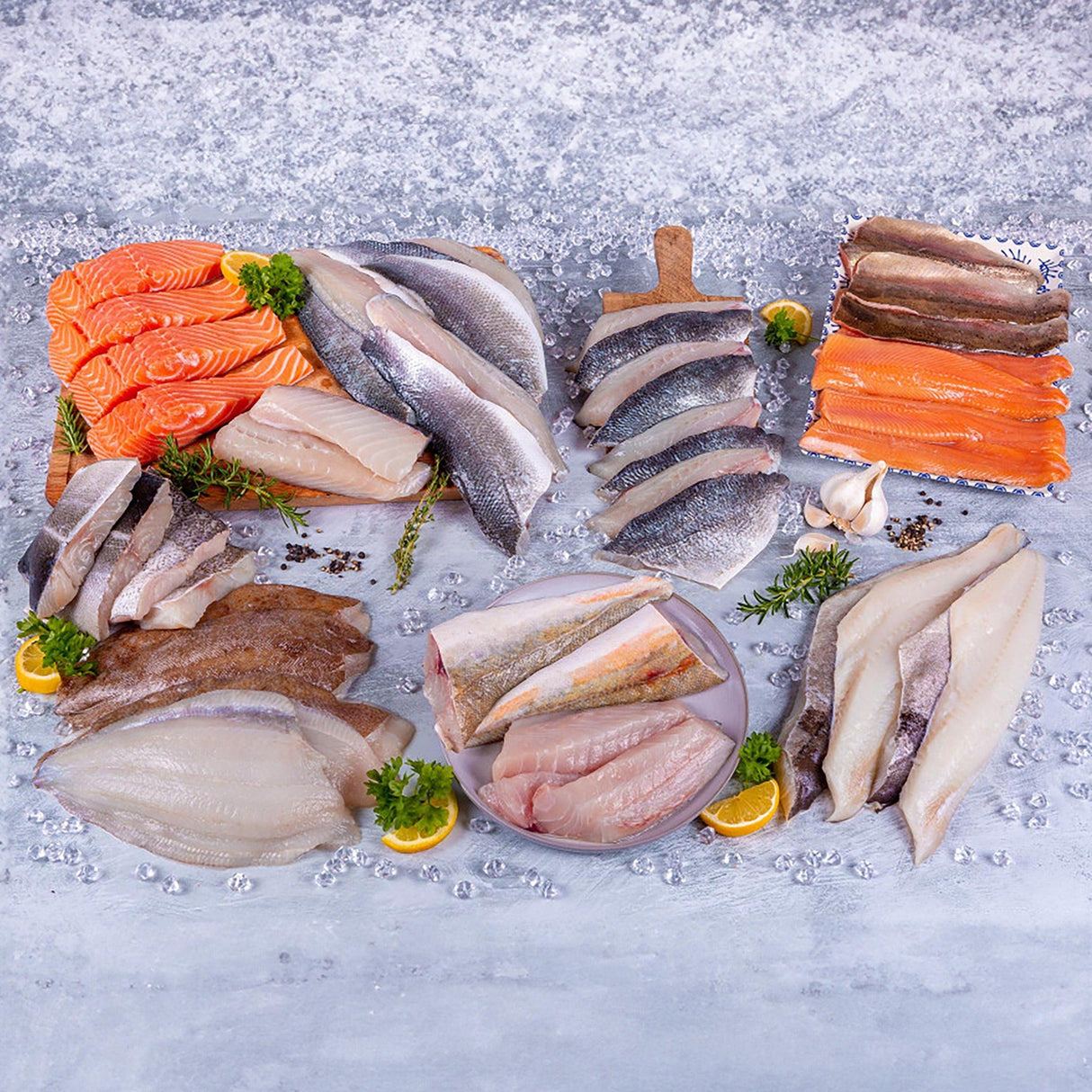 Fresh Fish Feast Box - 40 portions - The Cornish Fishmonger