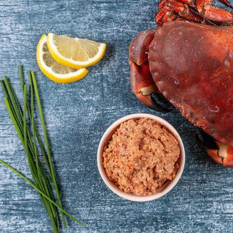 Crab Meat Brown - 454g - The Cornish Fishmonger